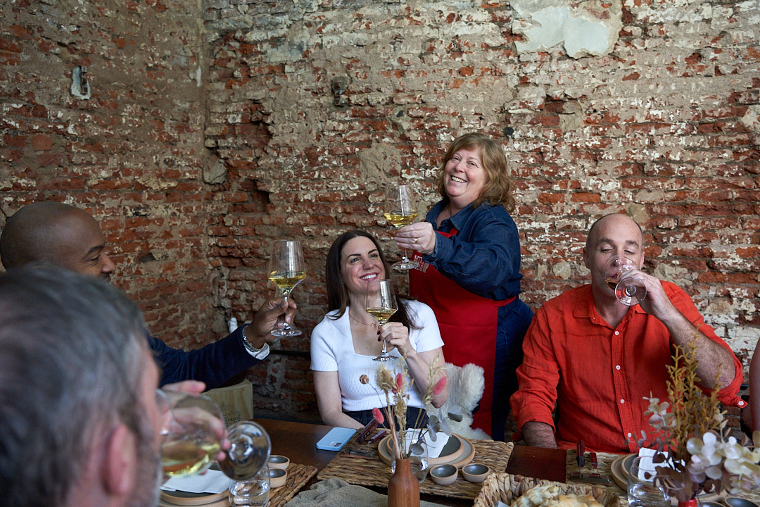 Corporate team enjoying an authentic asado in Buenos Aires